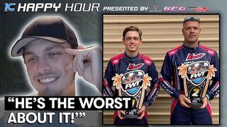 Ryan Norberg on his rivalry with his Team Owner, Mike Rolison | KC Happy Hour