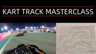 THE FASTEST LAP @ LOSAIL GO KARTING CIRCUIT TUTORIAL / KART TRACK MASTERCLASS/ EP 1 - KARTING TIPS