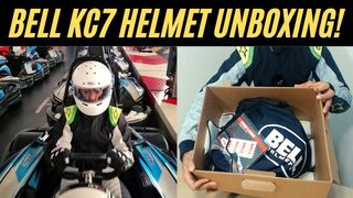 BELL KARTING HELMET UNBOXING & REVIEW (KC7)