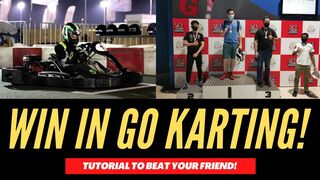 HOW to BEAT YOUR FRIEND IN GO KARTING! (KARTING TIPS)