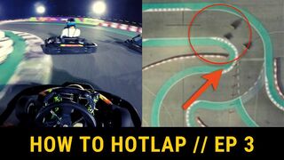 DOUBLE HAIRPIN CORNER in GO KARTING (TUTORIAL) - HOW TO HOTLAP EPISODE 3 (KARTING TIPS)