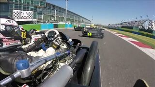 ????On board Superkart at Magny Cours circuit (France)