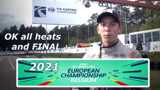 ARIEL RACING VLOG EUROPEAN CHAMP ROUND1 - OK CATEGORY ALL RACES