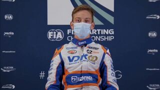 2021 FIA KARTING EUROPEAN CHAMP ARIEL ELKIN INTERVIEW