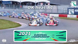 2021 FIA KARTING EUROPEAN CHAMP round 1 OK heat AC