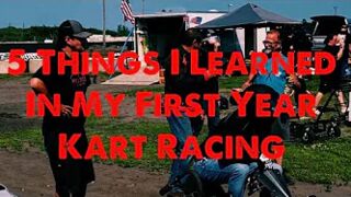 5 Things I Learned In My First Year Racing Karts! *Dirt Flat Kart Racing*