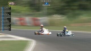 WSK Euro Series 2021 round 3 Sarno OK prefinal B