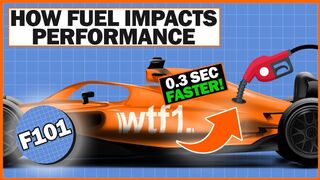 How fuel can HUGELY affect F1 car performance