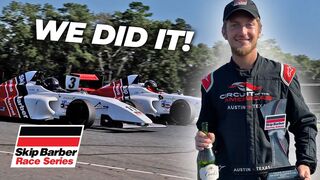 My First Formula Car PODIUM!! - Skip Barber Race Series NJMP