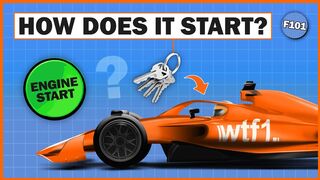 How do you start an F1 car?