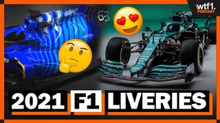 Ranking The 2021 F1 Car Liveries