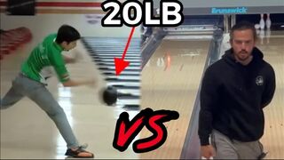 230 Average HADOUKEN Bowler VS 220 Average Bowler - 20LB BALL