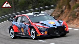 Test Day | Thierry Neuville | Hyundai i20 Rally1 Hybrid | Pre RallyRACC WRC 2022 [Passats de canto]