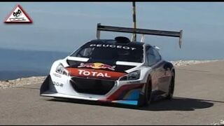 Test Sébastien Loeb Peugeot 208 T16 Pre Pikes Peak 2013 [Passats de canto]