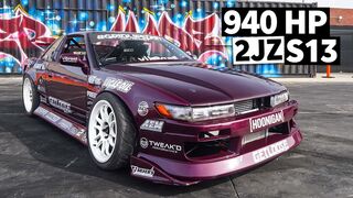 2JZ Swapped Nissan Silvia S13 Sets a New Burnyard Standard! // Build Breakdown