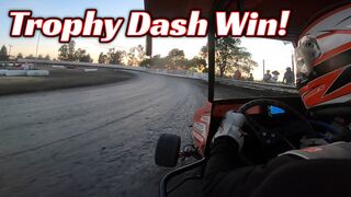 Tanner Holmes TROPHY DASH WIN at Cycleland Speedway!