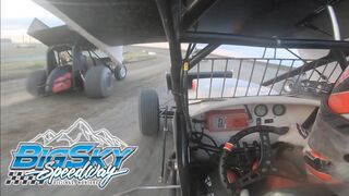 Tanner Holmes Montana Heat Race Win | Big Sky Speedway | Full Sprint Car Onboard | July 25th, 2020