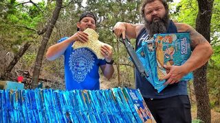 World's Largest Man vs World's Largest Rice Krispy!!!