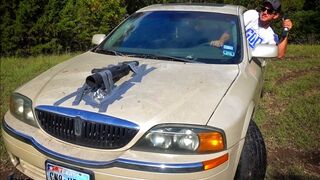 I Duct Taped a Cannon to The Hood!