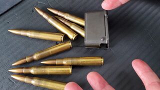 How To Quickly Load Enbloc Clip For M1 Garand #shorts