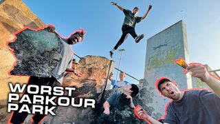 WORST Parkour Parks STORROR Review ????????