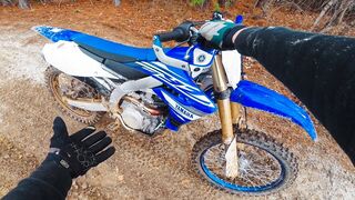 First EVER Ride on 450 - 2019 Yamaha YZ450F Test Ride