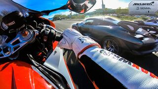 HUNTING a MCLAREN SENNA⚡️BMW S1000RR