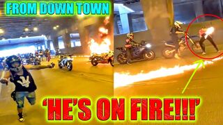 "HE'S ON FIRE!" - NOBODY Said the BIKE LIFE Would be EASY!!! [Ep.#27]