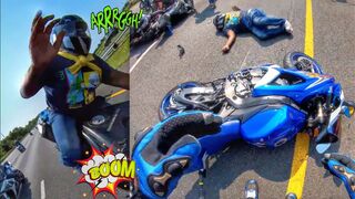 "RAMMED FROM BEHIND" - NOBODY Said the BIKE LIFE Would be EASY!!! [Ep.#44]