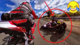 HOW NOT TO RIDE! - HECTIC ROADBIKE CRASHES & MOTORCYCLE MISHAPS 2021