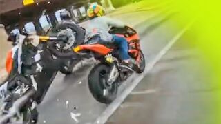 HECTIC ROAD BIKE CRASHES & MOTORCYCLE MISHAPS 2020