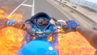 UP IN FLAMES!!! - NOBODY Said the BIKE LIFE Would be EASY!!! [Ep.#82]