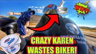 CRAZY KAREN THROWS YOGHURT?! - There's NO LIFE Like the BIKE LIFE! [Ep.#155]