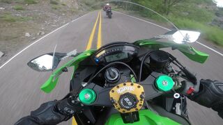 POV: Riding through the Gila national forest park on a ZX10R