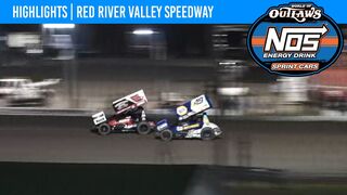 World of Outlaws NOS Energy Drink Sprint Cars Red River Valley Speedway August 27, 2022 | HIGHLIGHTS