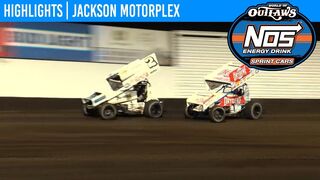 World of Outlaws NOS Energy Drink Sprint Cars Jackson Motorplex, June 28, 2019 | HIGHLIGHTS