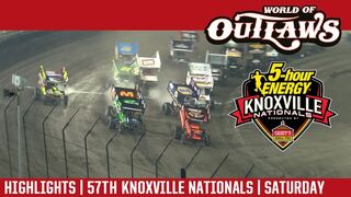 World of Outlaws Craftsman Sprint Cars Knoxville Nationals August 12, 2017 | HIGHLIGHTS