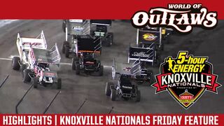 World of Outlaws Craftsman Sprint Cars Knoxville Nationals August 12th, 2016 | HIGHLIGHTS