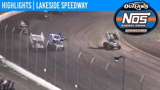 World of Outlaws NOS Energy Drink Sprint Cars Lakeside Speedway, October 18th, 2019 | HIGHLIGHTS