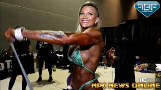 2021 XL Sheru Classic NPC National Championships Friday Women’s Prejudging Backstage Candid Video 3