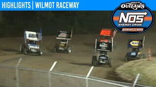 World of Outlaws NOS Energy Drink Sprint Cars Wilmot Raceway, July 13th, 2019 | HIGHLIGHTS