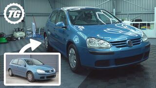 15-Year-Old VW Golf TRANSFORMED By Top Car Detailers | Top Gear Clean Team