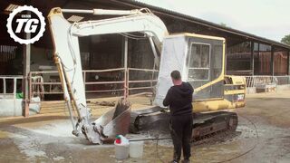 Detailing, A Digger..? 8-Hour Cleaning Challenge | Top Gear Clean Team