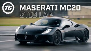 Maserati MC20 Stig Lap: Full Send In The Wet | Top Gear Series 32