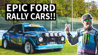 Vintage Ford Rally Cars Get Raced! Epic Collection of Escorts, WRC Focus, + More at RallyLegend 2019