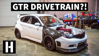 Skyline GTR Swapped Subaru WRX... and it's Still All Wheel Drive!?