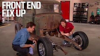 Prepping A 1934 International Pickup Frame For A High-End Front Suspension - Trucks! S2, E1