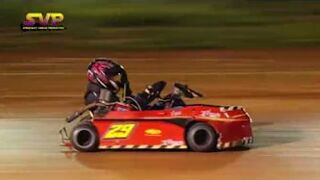 Go Cart Racing | FLAT HEAD 350 MONEY RACE | Sept 9 , 2016