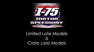 I-75 Motor Speedway Limited & Crate Late Models Practice 9-1-14