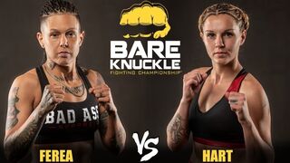 Christine Ferea vs. Britain Hart! BKFC 5